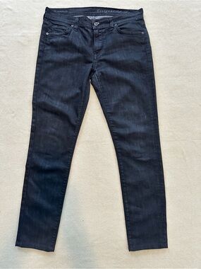 Citizens of Humanity Avedon Low Waist Skinny Jeans Black 30 Sculpt Stretch